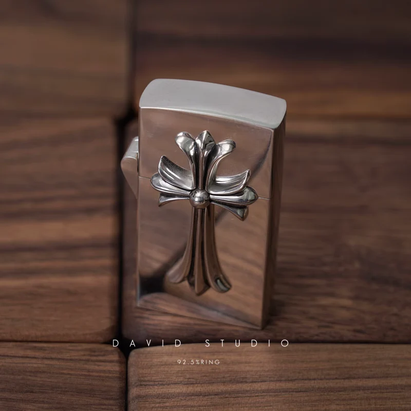 CHROME HEARTS DUBBLE CROSS ZIPPO LIGHTER