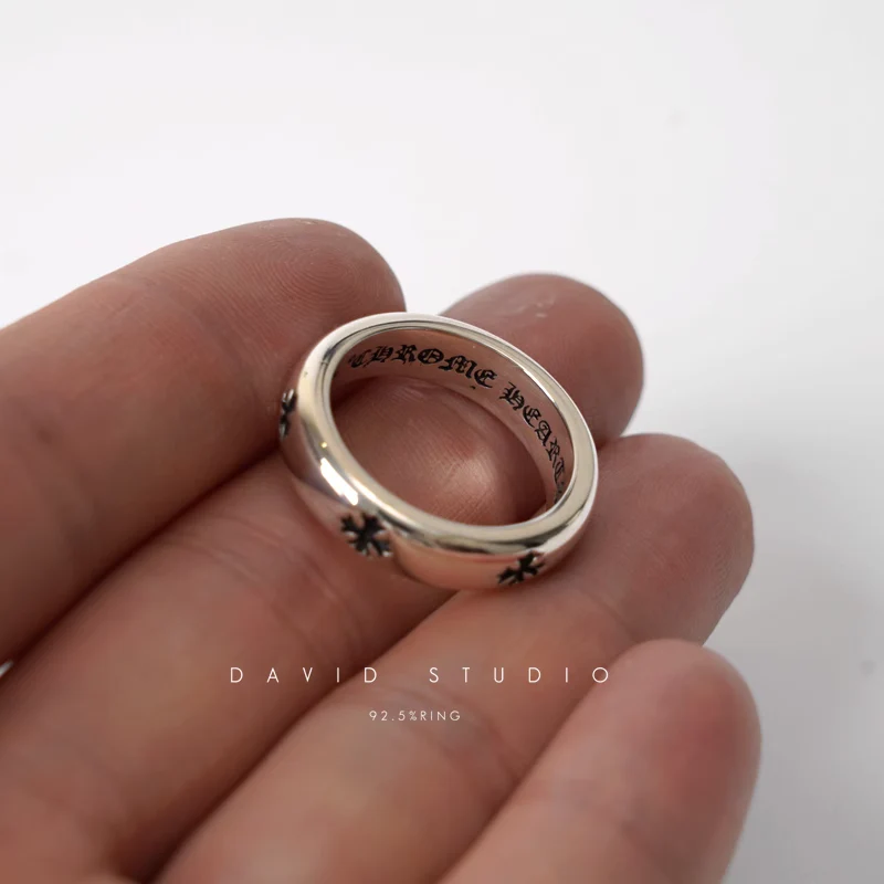 CHROME HEARTS CH PLUS BAND RING