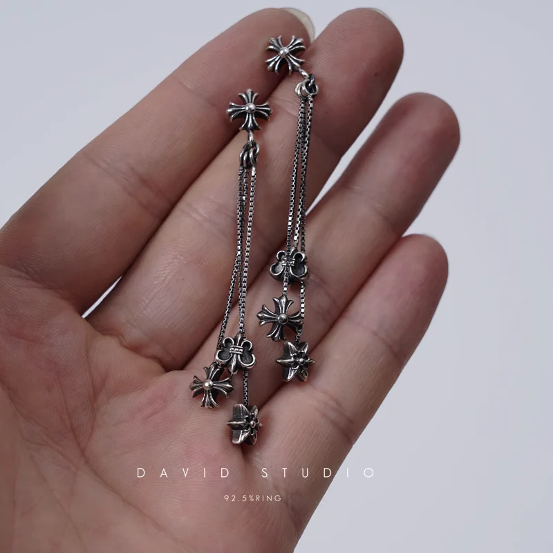CHROME HEARTS JOJO MULTI FLORAL EARRING