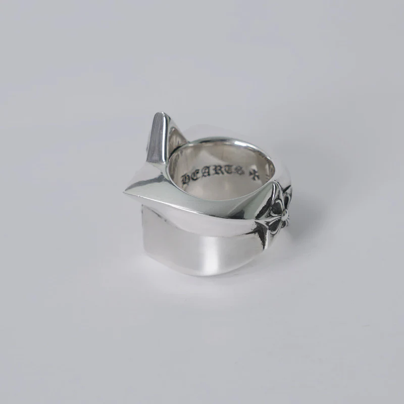 CHROME HEARTS LARGE STAR RING