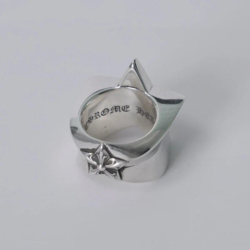 CHROME HEARTS LARGE STAR RING