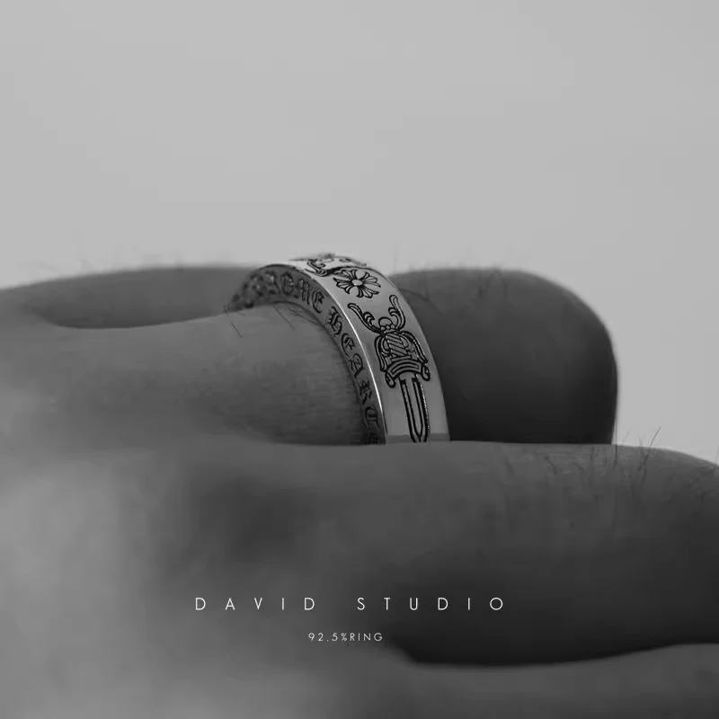 CHROME HEARTS DAGGER SPACER RING – 6MM