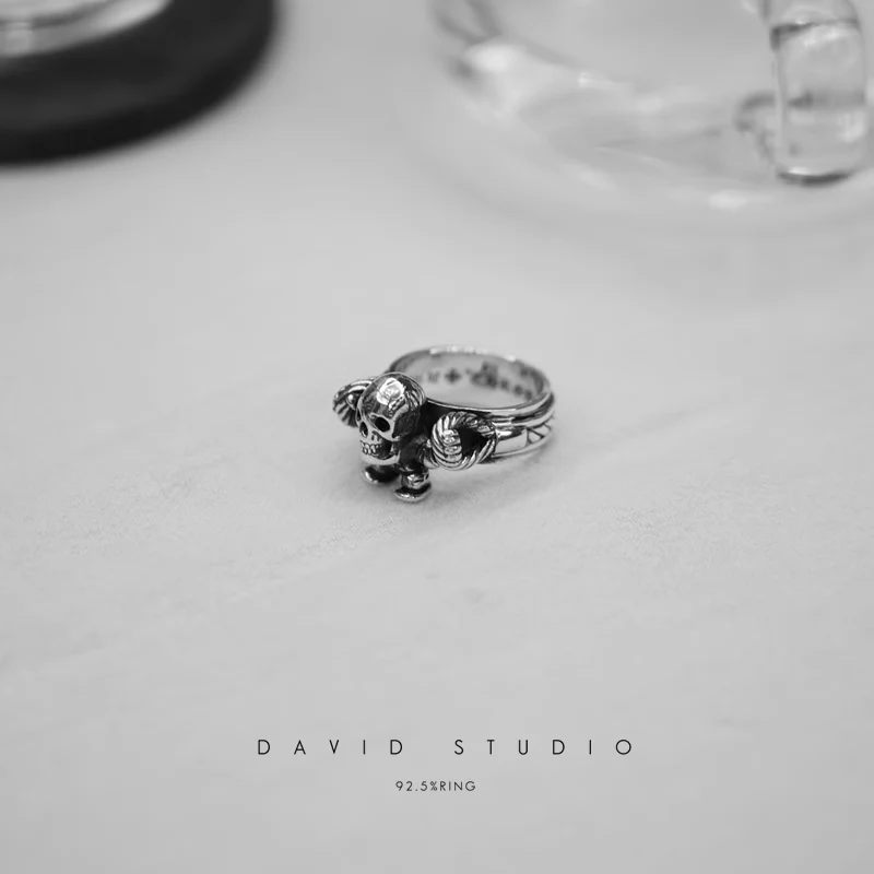 CHROME HEARTS FOTI HARRIS CABLE RING