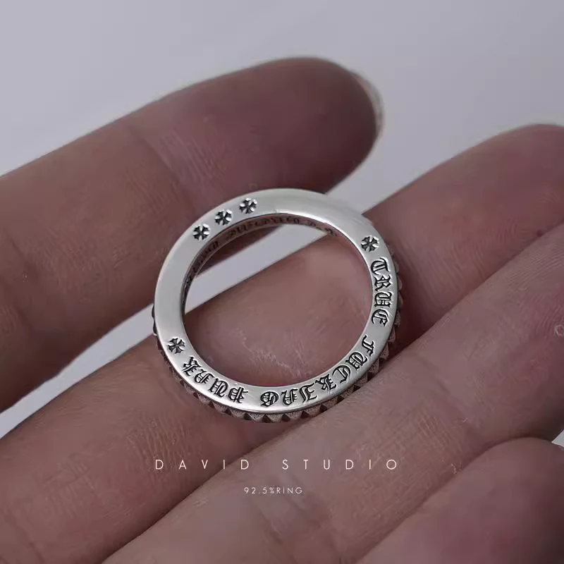 CHROME HEARTS TRUE FUCKING PUNK JUBI RING