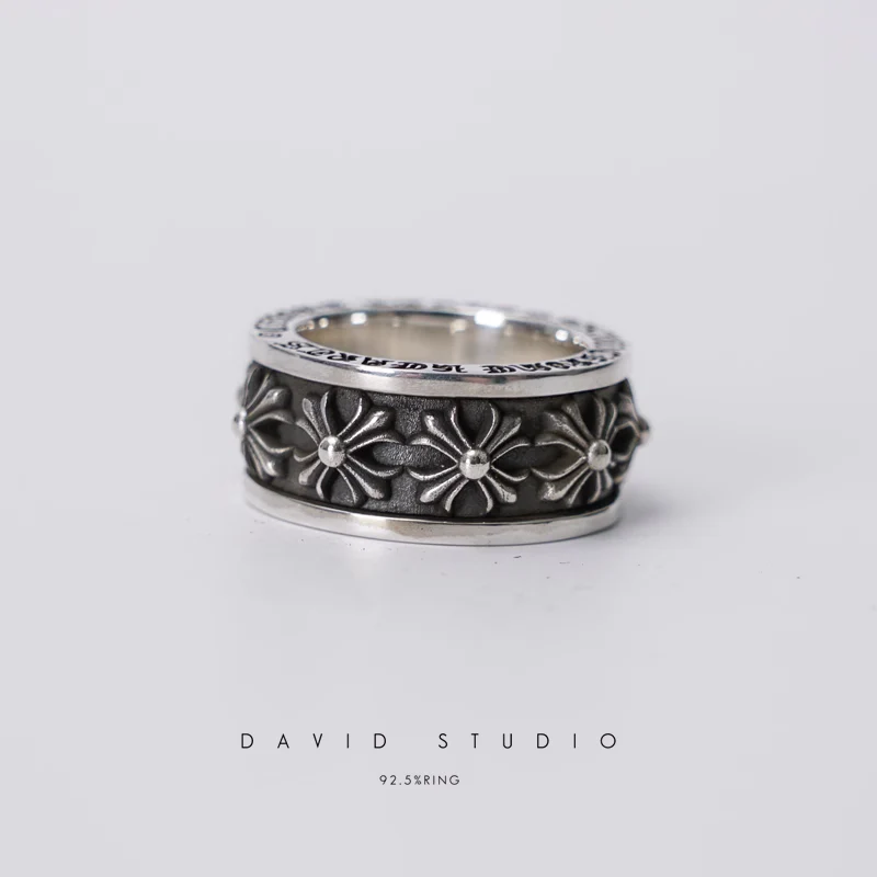 CHROME HEARTS CHX SPINNER RING