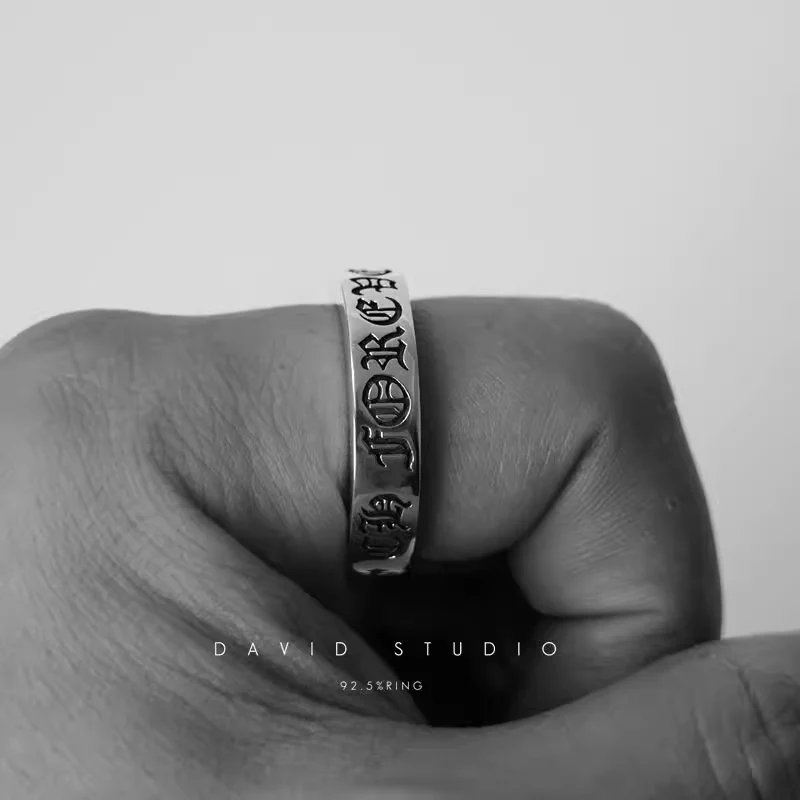6MM CHROME HEARTS FOREVER RING – SPACER