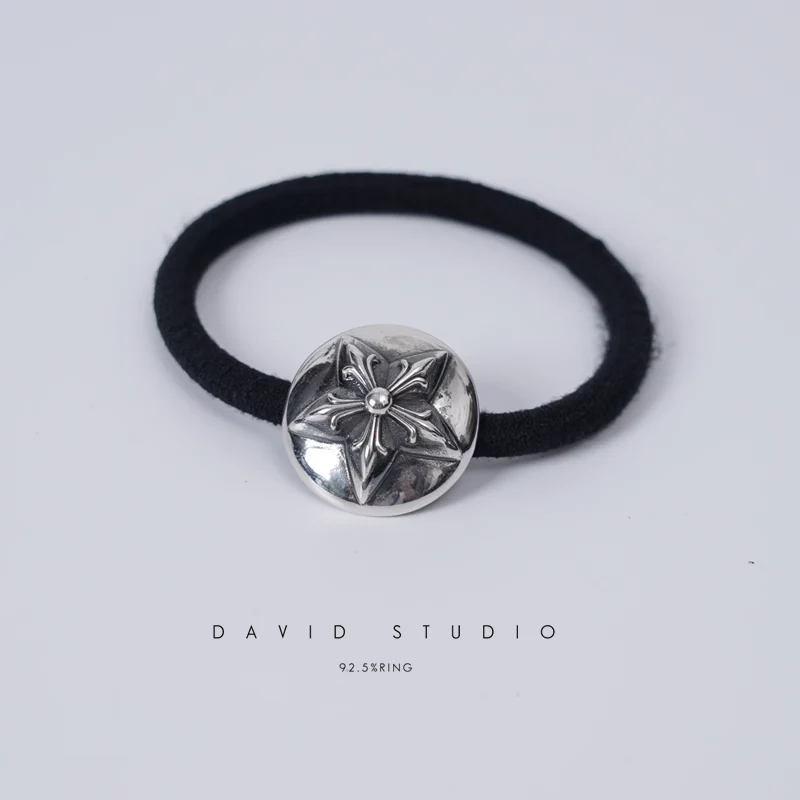 CHROME HEARTS STAR HAIR TIE