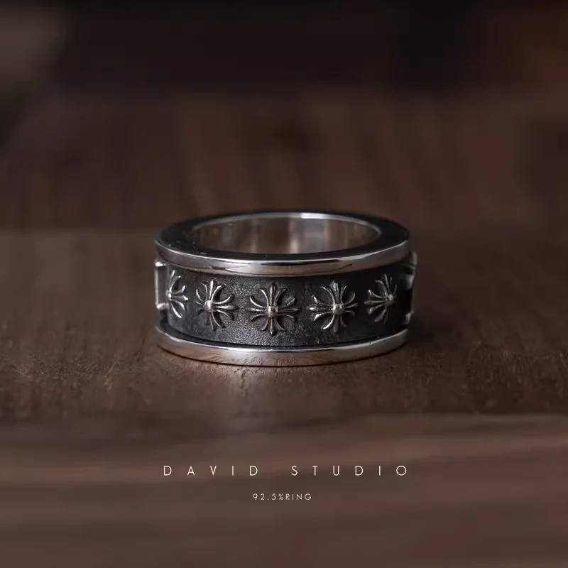 CHROME HEARTS FUCK YOU SPINNER RING