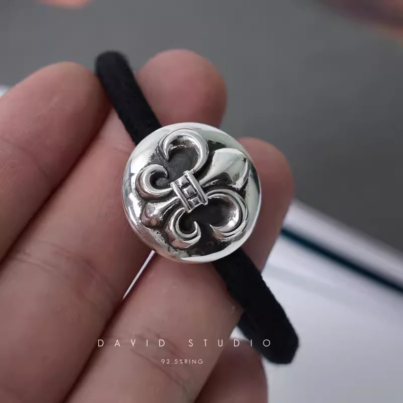 CHROME HEARTS BS FLEUR HAIR TIE