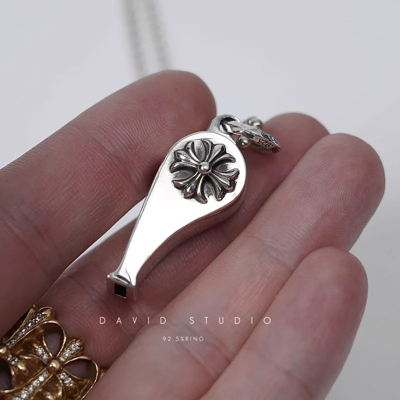 CHROME HEARTS CH PLUS WHISTLE PENDANT – BALL CHAIN