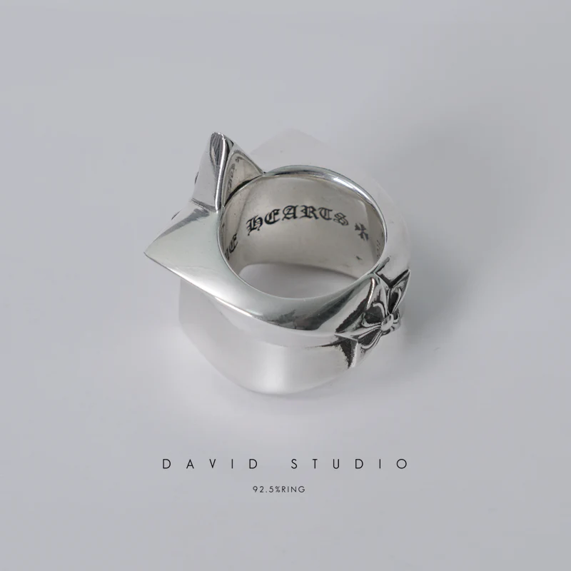 CHROME HEARTS LARGE STAR RING