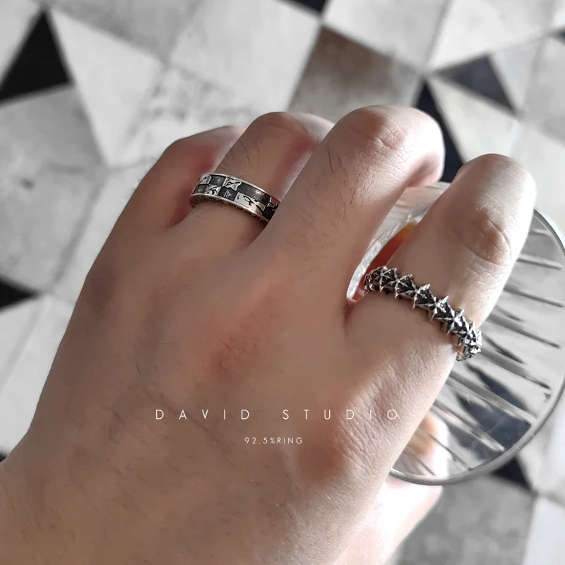 CHROME HEARTS 5 SIDED STAR LOOP RING