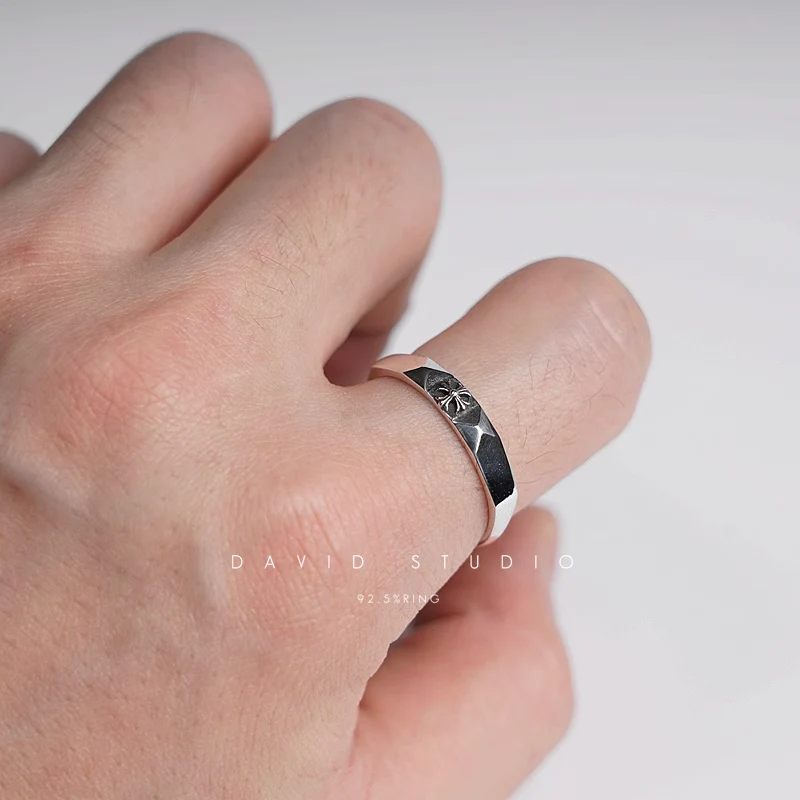 CHROME HEARTS BUBBLE GUM PYRAMID CH PLUS RING