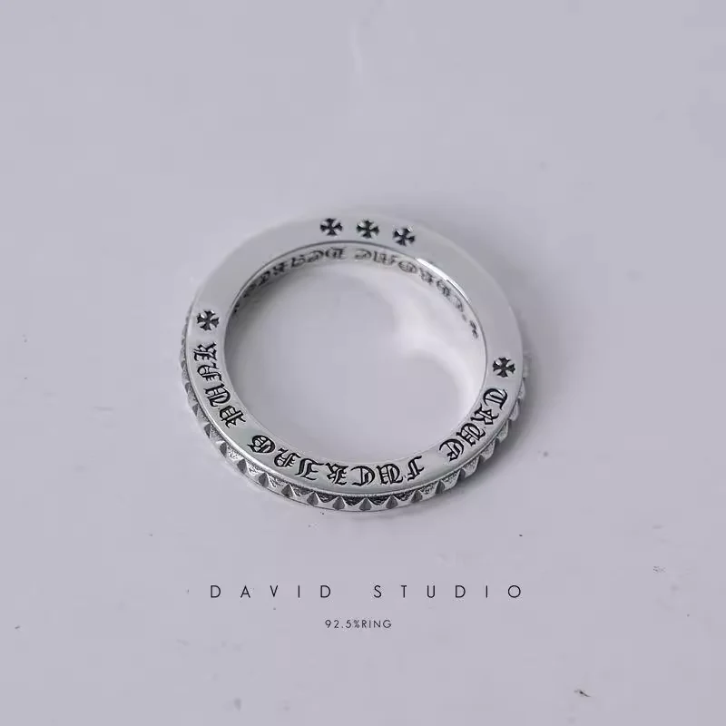 CHROME HEARTS TRUE FUCKING PUNK JUBI RING