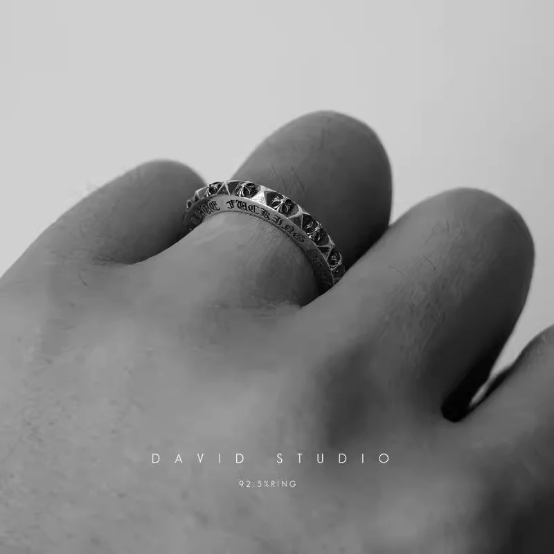 CHROME HEARTS TRUE FUCKING PUNK RING