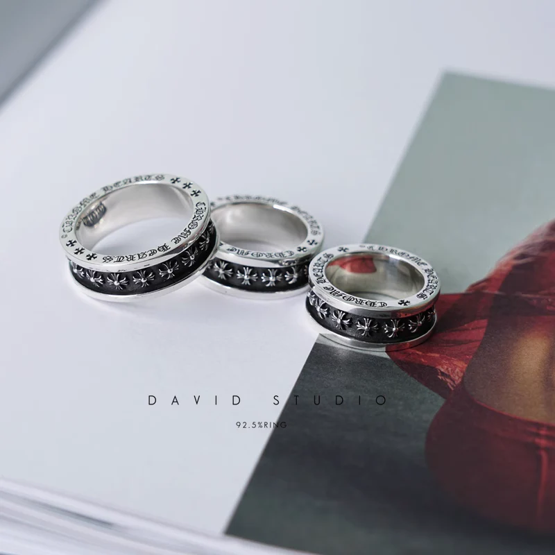 CHROME HEARTS TINY CH PLUS SPINNER RING