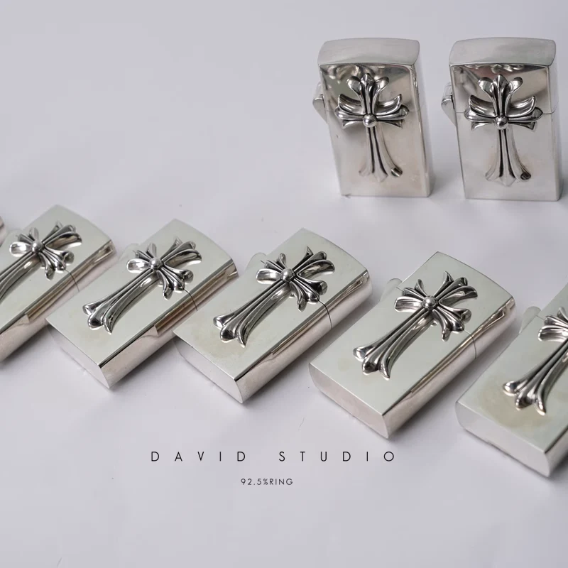 CHROME HEARTS DUBBLE CROSS ZIPPO LIGHTER