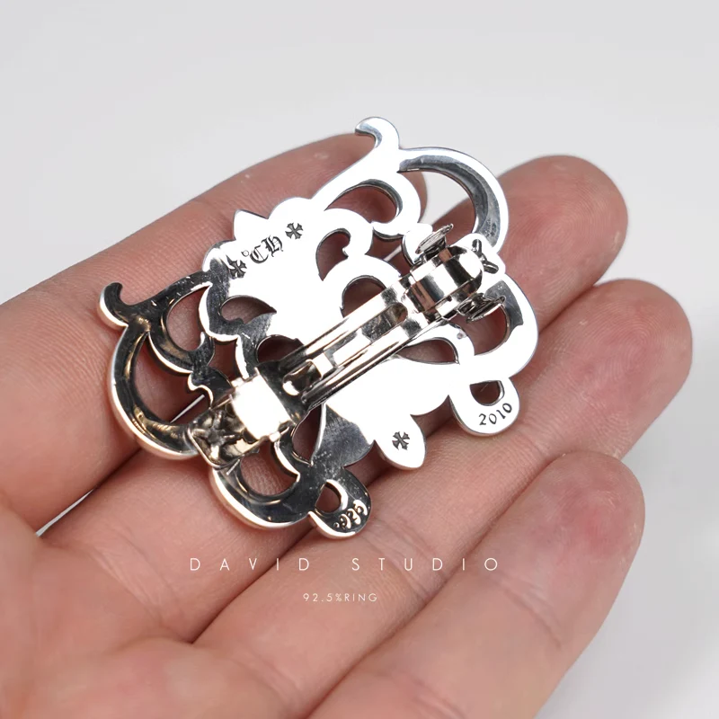 CHROME HEARTS BABYFAT BUTTERFLY HAIR CLIPS