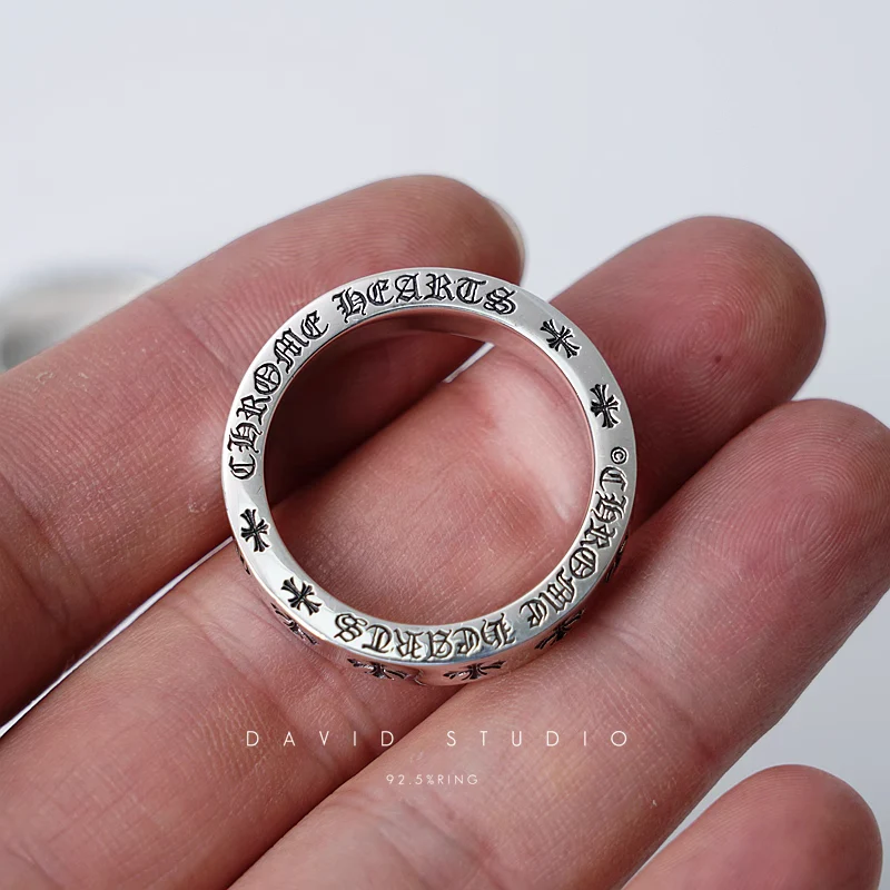 6MM CHROME HEARTS FOREVER RING – SPACER