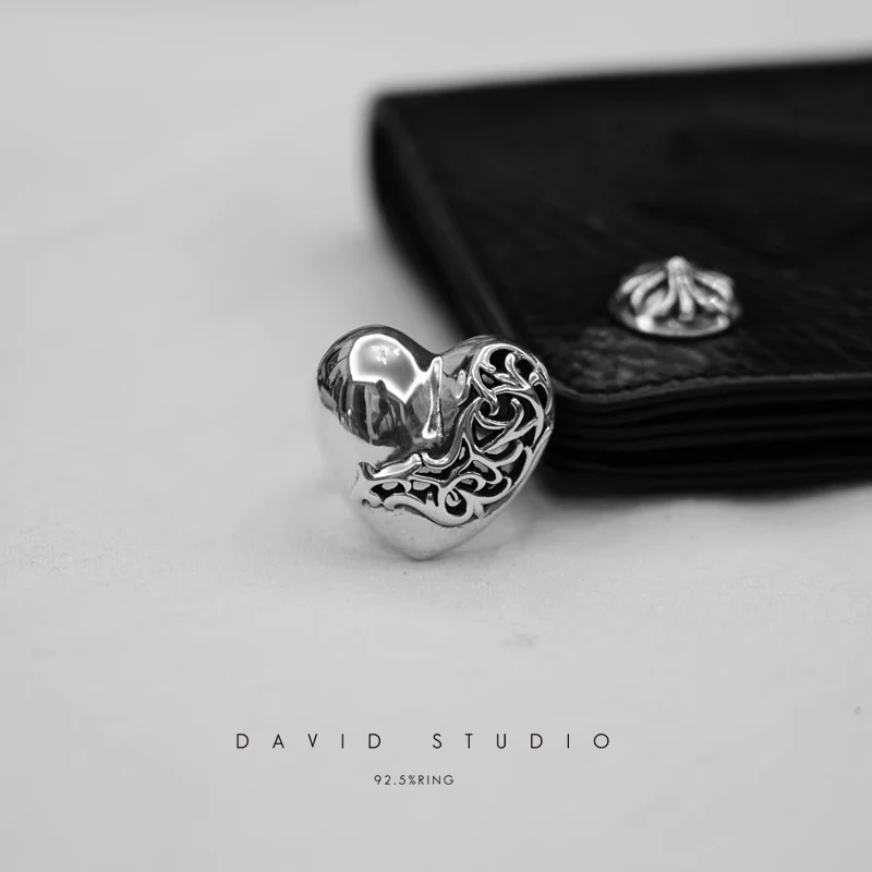 CHROME HEARTS HEART RING