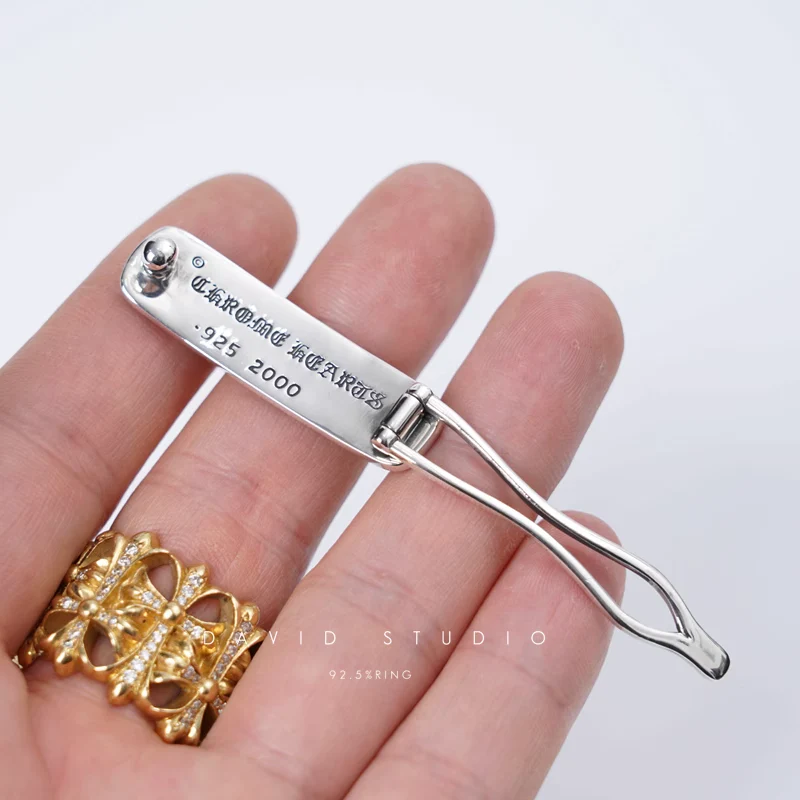 CHROME HEARTS FUCK YOU HAIR CLIP
