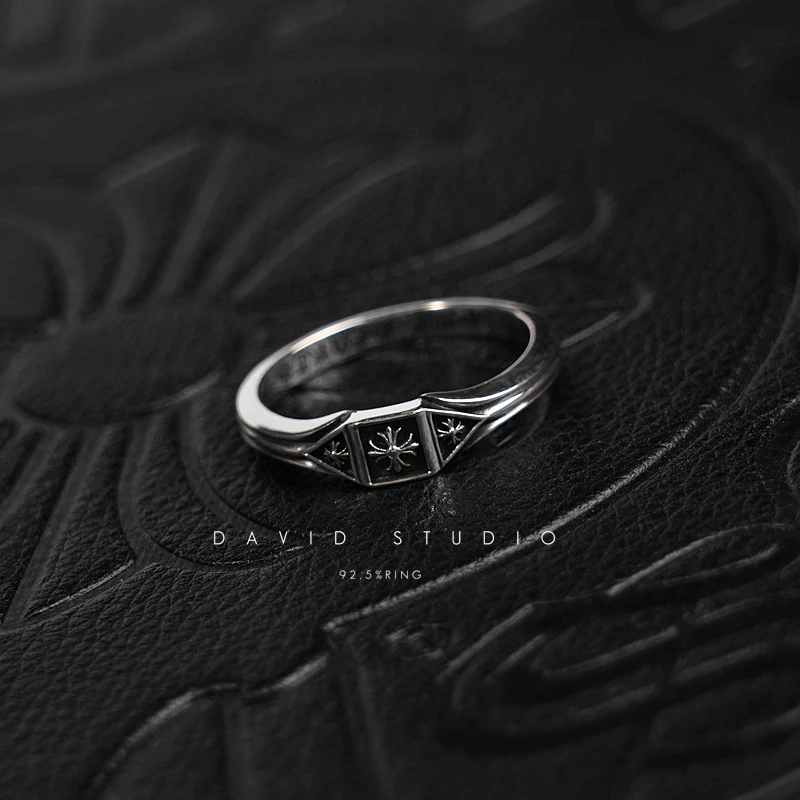 CHROME HEARTS TRIPLE CROSS DECO RING
