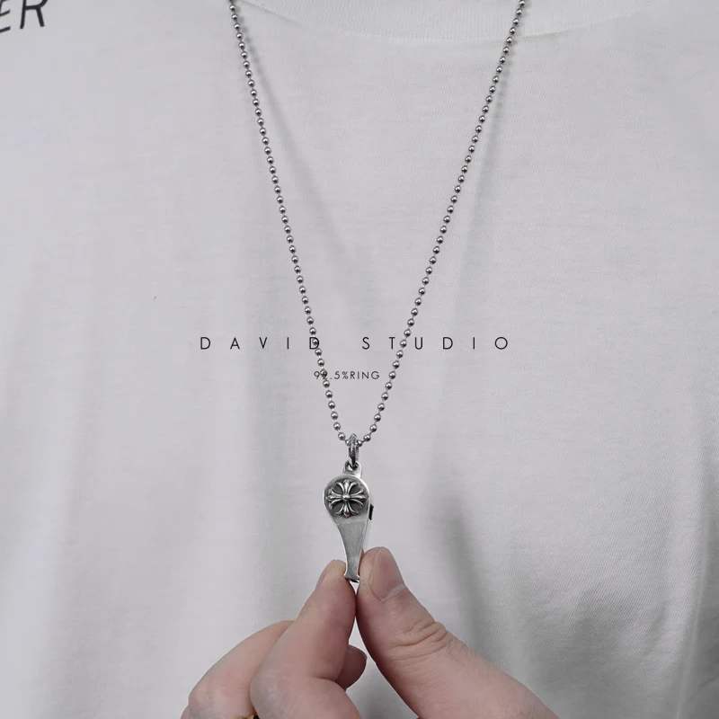 CHROME HEARTS CH PLUS WHISTLE PENDANT – BALL CHAIN