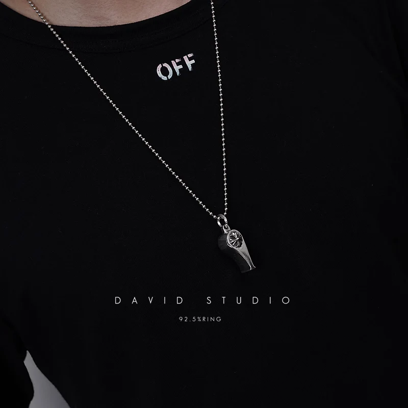 CHROME HEARTS CH PLUS WHISTLE PENDANT – BALL CHAIN