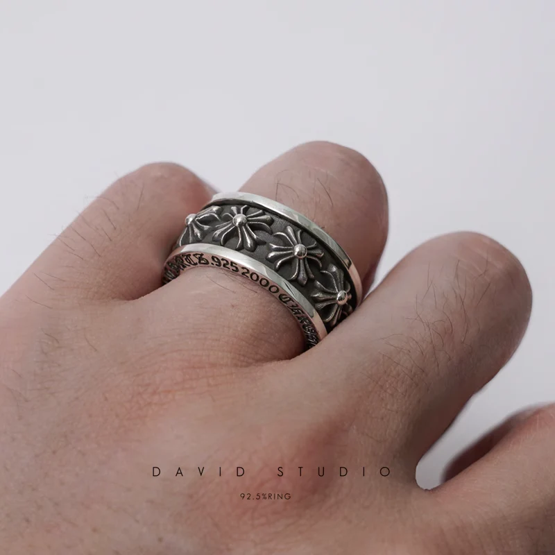 CHROME HEARTS CHX SPINNER RING