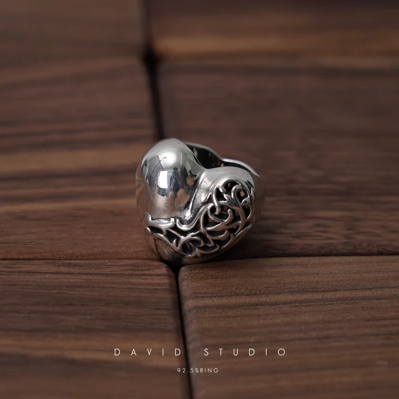 CHROME HEARTS HEART RING