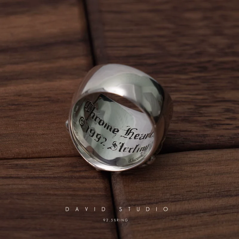 CHROME HEARTS KEEPER RING