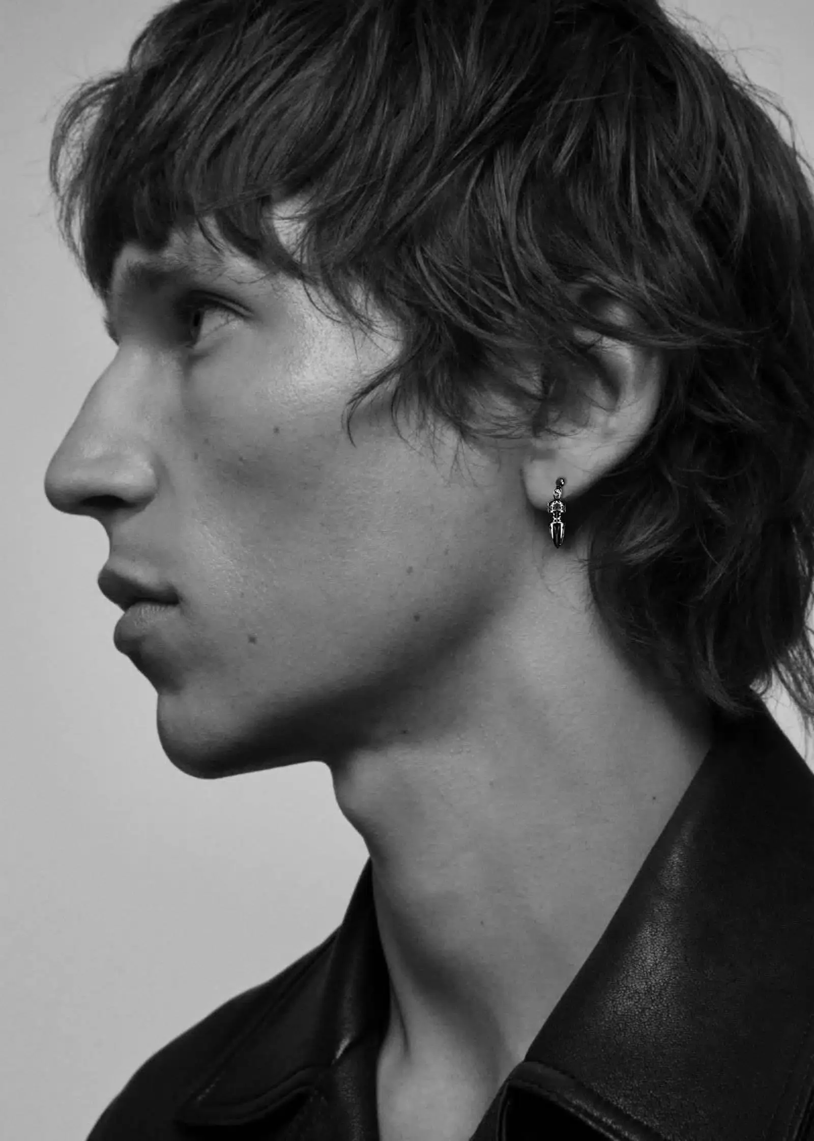 CHROME HEARTS SPIKE EARRING