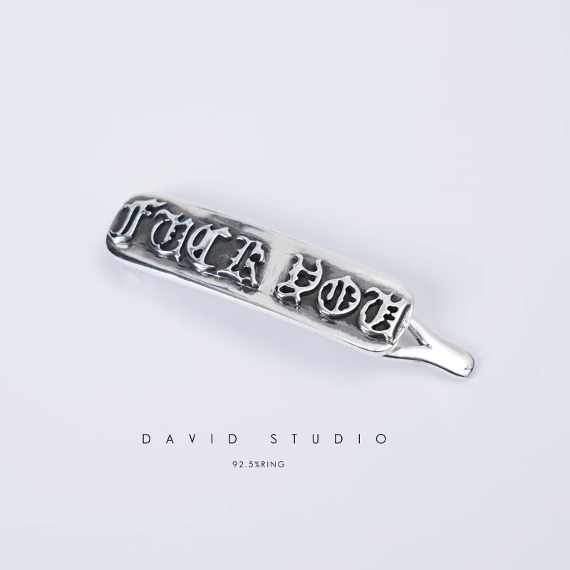 CHROME HEARTS FUCK YOU HAIR CLIP