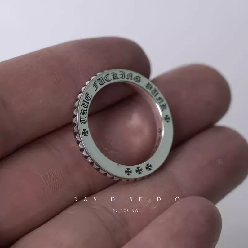 CHROME HEARTS TRUE FUCKING PUNK JUBI RING