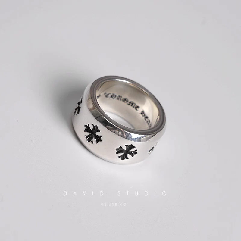 CHROME HEARTS CH PLUS THICK BAND RING