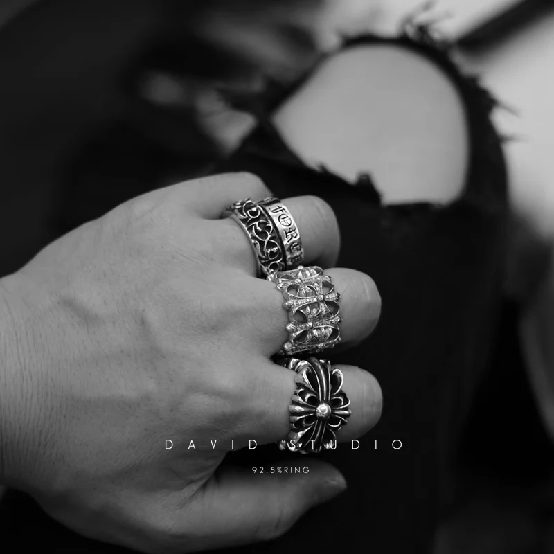 CHROME HEARTS ETERNITY VINE RING
