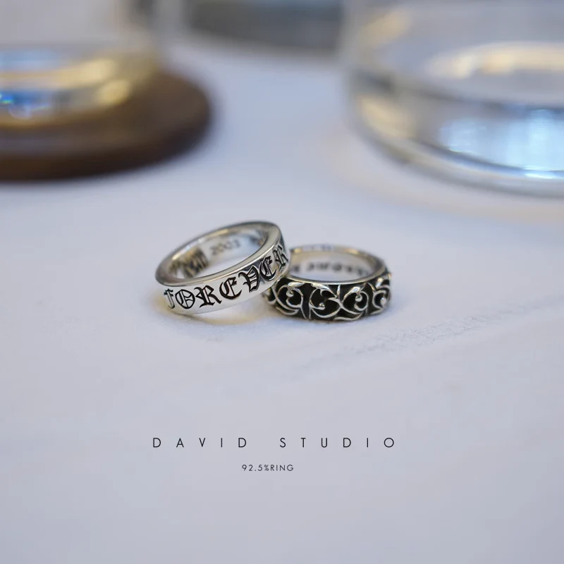 CHROME HEARTS ETERNITY VINE RING