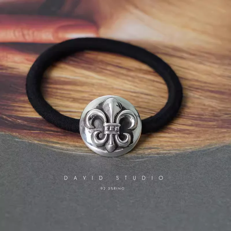 CHROME HEARTS BS FLEUR HAIR TIE