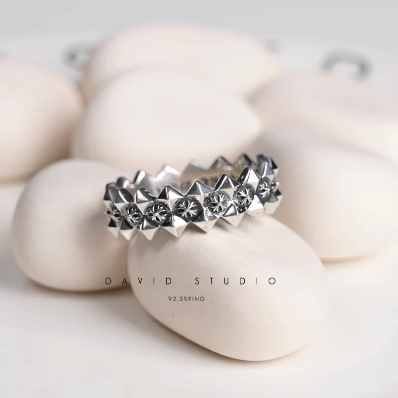 CHROME HEARTS CH PLUS RAGGED EDGE RING