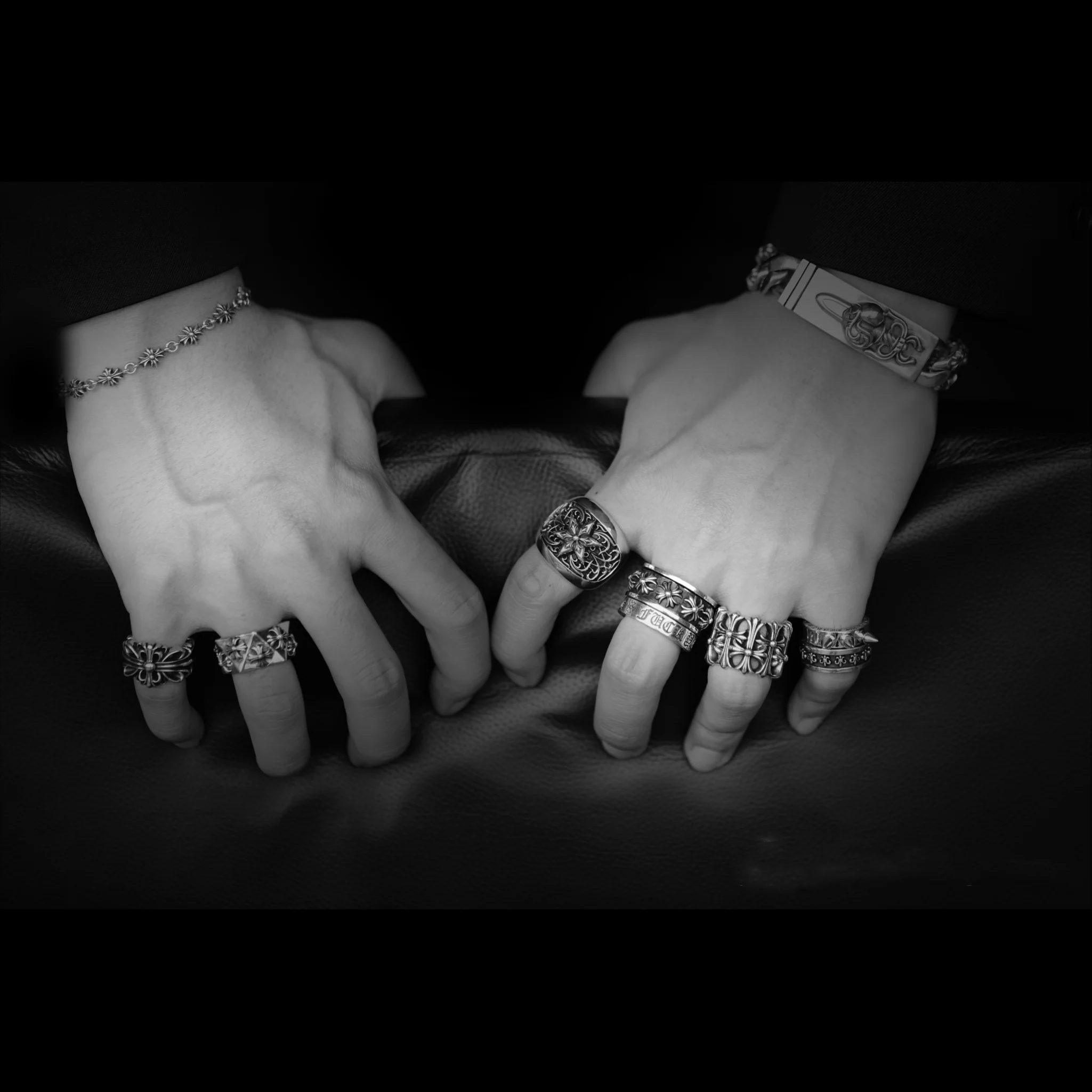 CHROME HEARTS CEMETERY RING