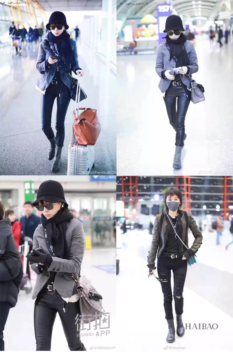 GEM BUCKLE COWHIDE LEATHER BELT