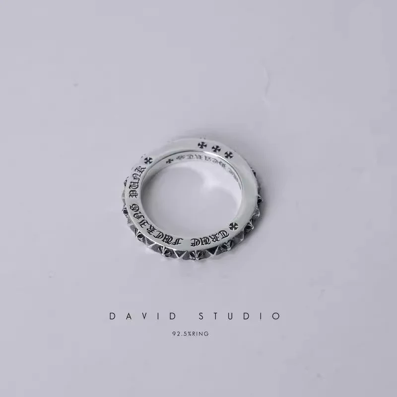 CHROME HEARTS TRUE FUCKING PUNK RING