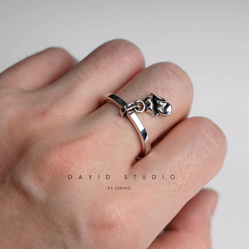 CHROME HEARTS ROLLING STONES TONGUE NTFL RING