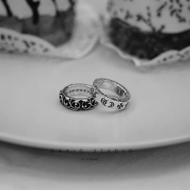 CHROME HEARTS ETERNITY VINE RING