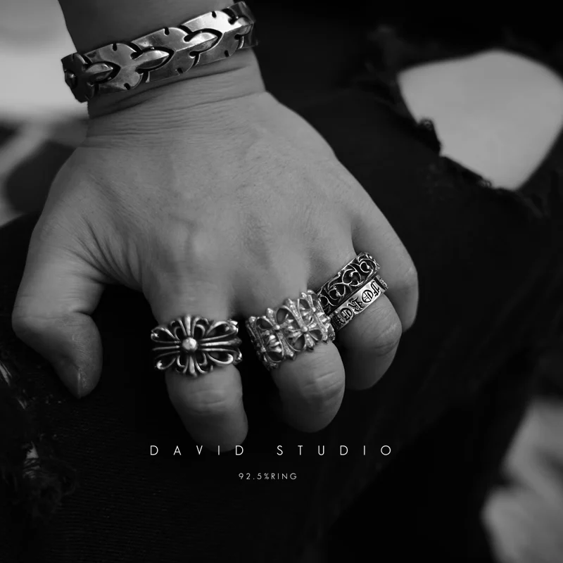 CHROME HEARTS ETERNITY VINE RING