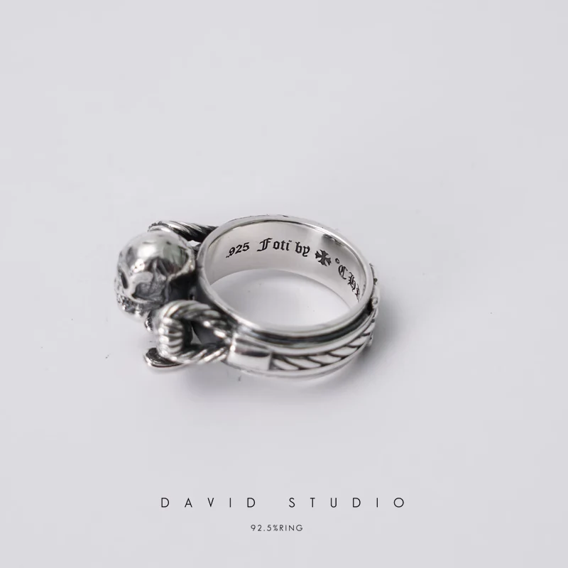 CHROME HEARTS FOTI HARRIS CABLE RING