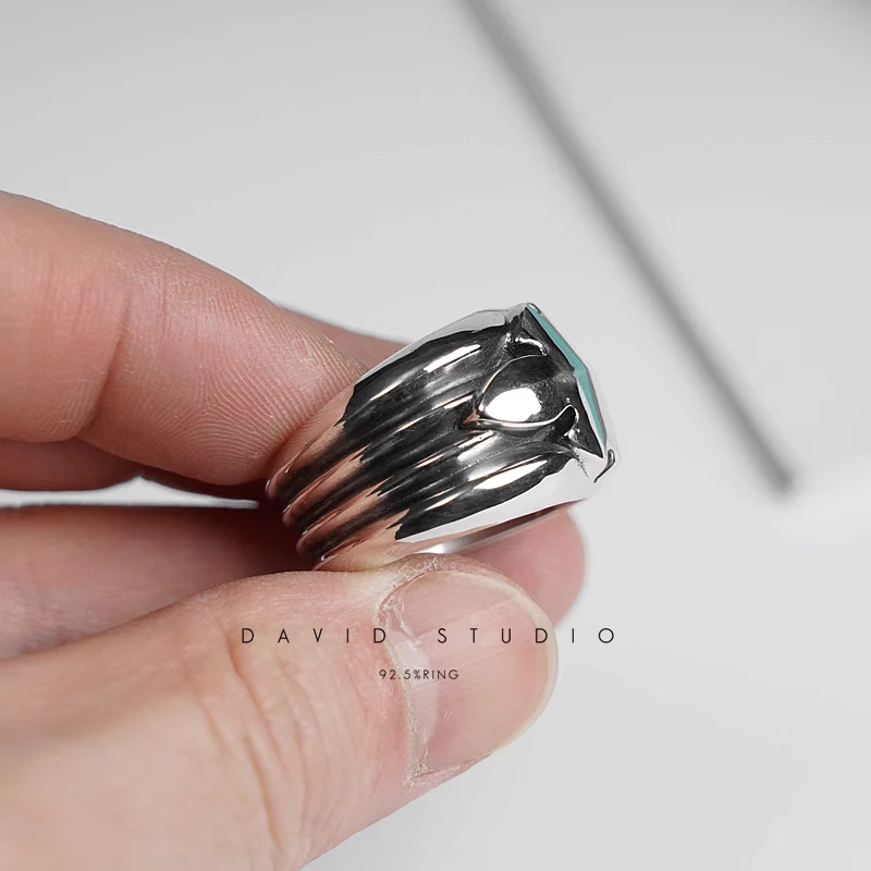 CHROME HEARTS BIG FLEUR TAIL RING