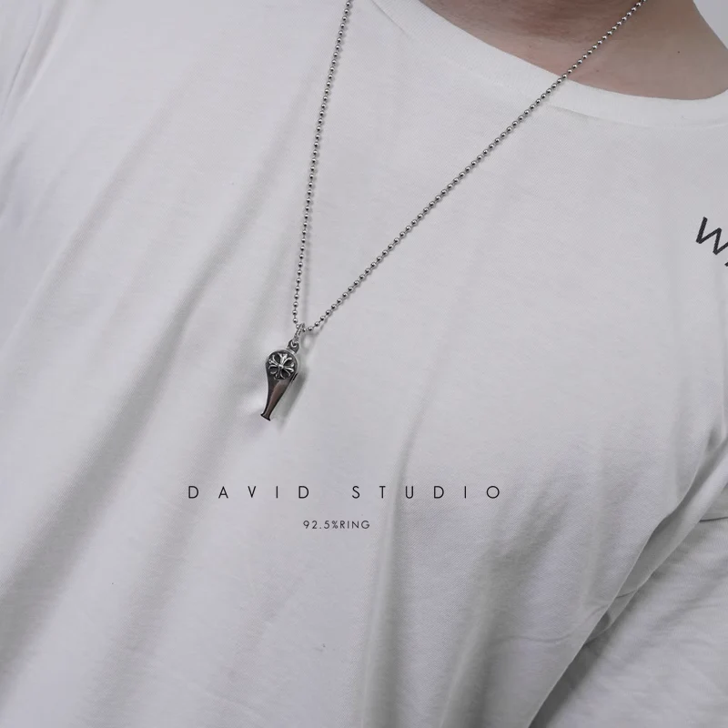 CHROME HEARTS CH PLUS WHISTLE PENDANT – BALL CHAIN
