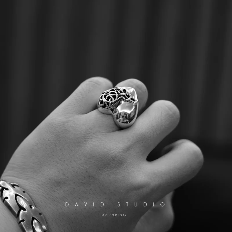 CHROME HEARTS HEART RING