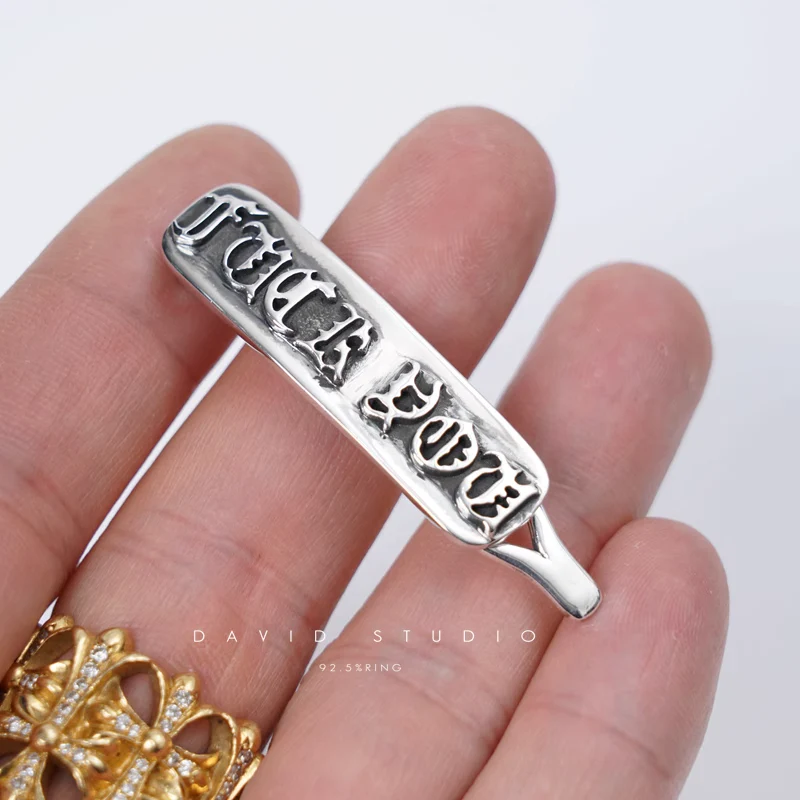 CHROME HEARTS FUCK YOU HAIR CLIP